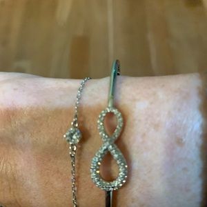 Swarovski Infinity Bangle